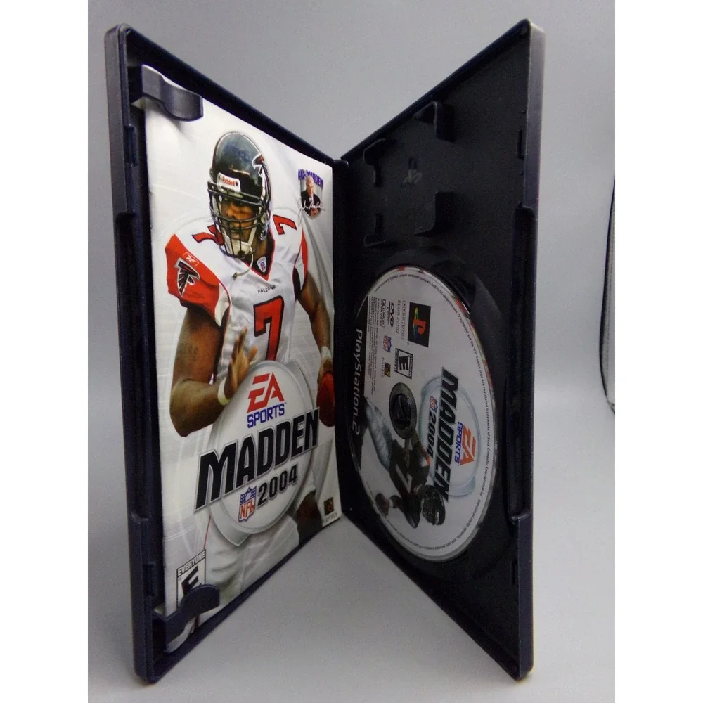 PlayStation 2 PS2 Madden NFL 2004‎ Video Game Complete Disc Michael Vick